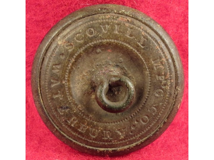 Connecticut State Seal Button